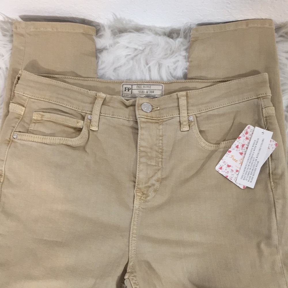 FREE PEOPLE High Rise Busted Knee Skinny Jeans - Picture 7 of 12